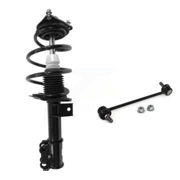 Front Left Complete Shock Assembly And TQ Link Kit For Hyundai Sonata Kia Optima KSS-104523