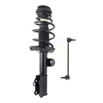 Front Left Complete Shock Assembly And TQ Link Kit For Buick Verano KSS-104530