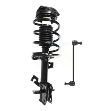 Front Left Shock Assembly TQ Link Kit For Nissan Sentra Excludes SE-R Spec V Models KSS-104535