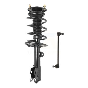Front Left Shock Assembly And TQ Link Kit For Toyota Corolla Excludes Sport Suspension KSS-104543