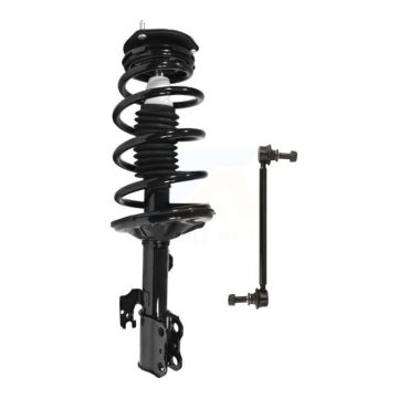 Front Left Shock Assembly And TQ Link Kit For 2004-2006 Toyota Sienna 7 Passenger Only KSS-104547