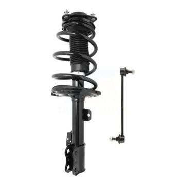 Front Left Shock Assembly And TQ Link Kit For 2011-2020 Toyota Sienna FWD Excludes AWD KSS-104551