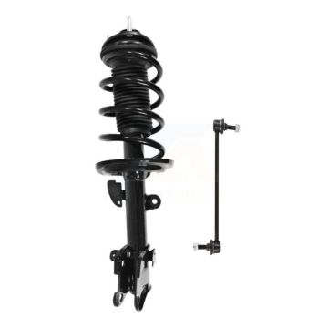 Front Left Shock Assembly & TQ Link Kit For Acura MDX ZDX Excludes Electronic Suspension KSS-104557