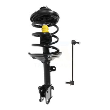 Front Left Complete Shock Assembly And TQ Link Kit For 2003-2006 Acura MDX KSS-104559