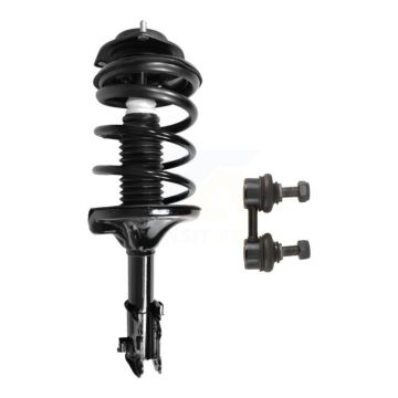 Front Left Complete Shock Assembly And TQ Link Kit For 2001-2006 Hyundai Elantra KSS-104575
