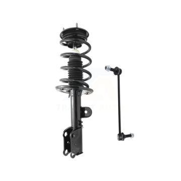 Front Left Complete Shock Assembly And TQ Link Kit For 2013-2019 Ford Flex Lincoln MKT KSS-104582