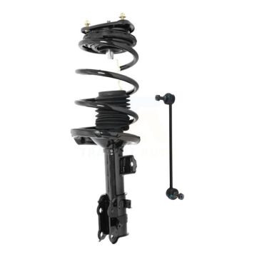 Front Left Complete Shock Assembly And TQ Link Kit For Hyundai Accent Kia Rio Rio5 KSS-104602