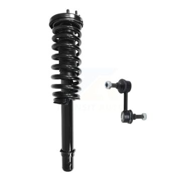 Front Left Complete Shock Assembly And TQ Link Kit For Honda Accord Excludes Hybrid KSS-104608
