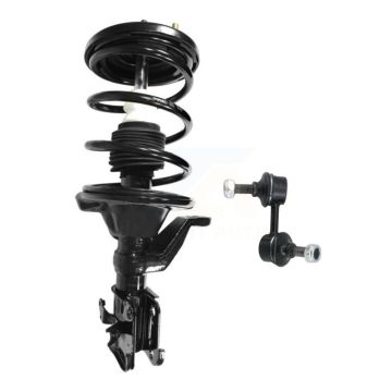 Front Left Complete Shock Assembly And TQ Link Kit For Honda Civic Acura EL KSS-104618