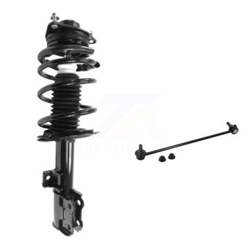 Front Left Shock Assembly & TOR Link Kit For Hyundai Genesis Coupe Excludes Brembo Brakes KSS-104659
