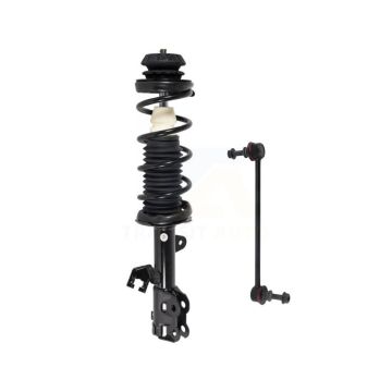 Front Left Complete Shock Assembly And TOR Link Kit For Nissan Versa Note KSS-104661