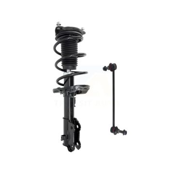 Front Left Complete Shock Assembly And TOR Link Kit For Hyundai Elantra Kia Forte KSS-104666