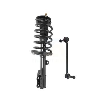 Front Left Shock Assembly & TOR Link Kit For 05-10 Toyota Sienna FWD AWD 8 Passenger Only KSS-104699
