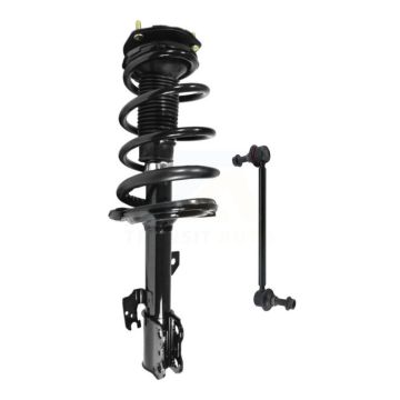Front Left Complete Shock Assembly And TOR Link Kit For Toyota Sienna FWD KSS-104700