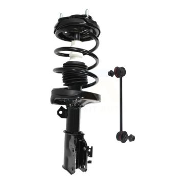 Front Left Shock Assembly And TOR Link Kit For 2000 Mazda Protege Production from 10 00 KSS-104709