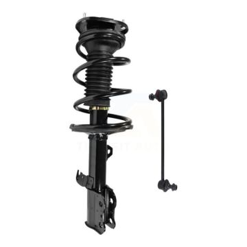 Front Left Complete Shock Assembly And TOR Link Kit For 2003-2008 Toyota Corolla KSS-104710