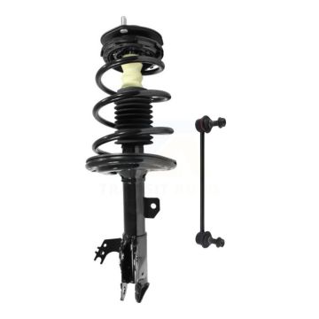 Front Left Complete Shock Assembly And TOR Link Kit For Toyota Camry KSS-104711