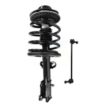 Front Left Shock Assembly & TOR Link Kit For Dodge Grand Caravan Chrysler Town Country KSS-104725