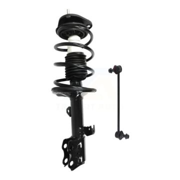 Front Left Complete Shock Assembly & TOR Link Kit For Toyota Corolla Matrix Pontiac Vibe KSS-104730