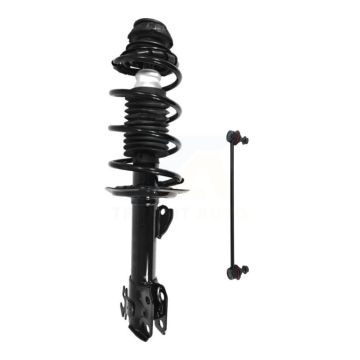 Front Left Complete Shock Assembly And TOR Link Kit For Toyota Yaris Prius C KSS-104732