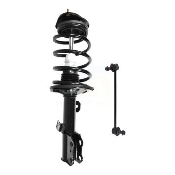 Front Left Complete Shock Assembly TOR Link Kit For 2003-2008 Toyota Matrix Pontiac Vibe KSS-104737