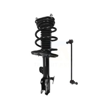 Front Left Shock Assembly & TOR Link Kit For 2006-2012 Toyota RAV4 Without Sport Package KSS-104755
