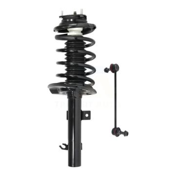 Front Left Shock Assembly TOR Link Kit For Ford Focus Excludes ST Models Sport Suspension KSS-104758