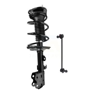 Front Left Complete Shock Assembly And TOR Link Kit For 2004-2009 Toyota Prius KSS-104766