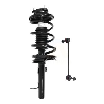 Front Left Complete Shock Assembly And TOR Link Kit For Ford Focus Excludes SVT Models KSS-104770