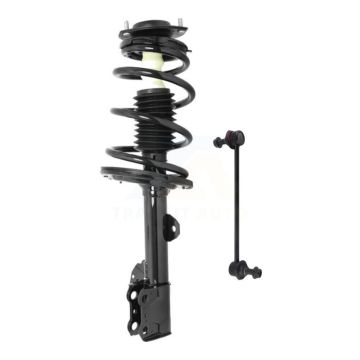 Front Left Shock Assembly & TOR Link Kit For Toyota Highlander Excludes Sport Suspension KSS-104784