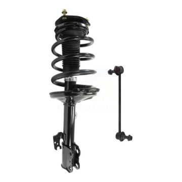 Front Left Complete Shock Assembly And TOR Link Kit For Lexus RX350 RX330 RX400h AWD KSS-104798