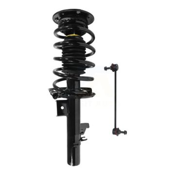 Front Left Complete Shock Assembly And TOR Link Kit For Volvo XC70 S80 V70 KSS-104803