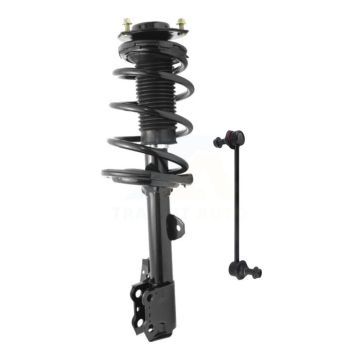 Front Left Complete Shock Assembly And TOR Link Kit For 2009-2016 Toyota Venza KSS-104804