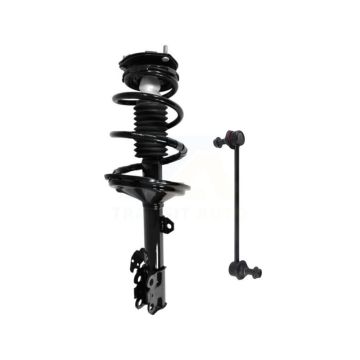 Front Left Shock Assembly And TOR Link Kit For Toyota Highlander Excludes Touring Edition KSS-104805