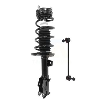 Front Left Complete Shock Assembly And TOR Link Kit For 2011-2019 Ford Fiesta KSS-104807