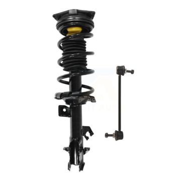 Front Right Complete Shock Assembly And TQ Link Kit For Nissan Versa Cube KSS-104824