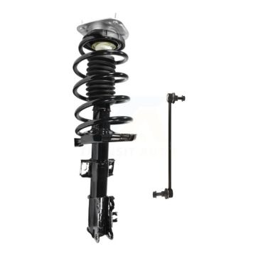 Front Right Complete Shock Assembly And TQ Link Kit For Volvo XC70 V70 KSS-104830