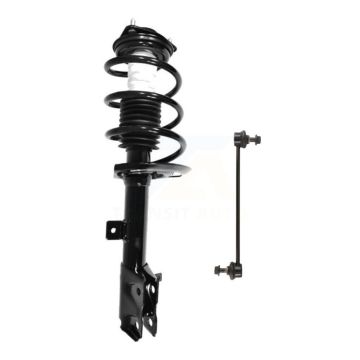 Front Right Complete Shock Assembly & TQ Link Kit For Jeep Dodge Caliber Patriot Compass KSS-104835