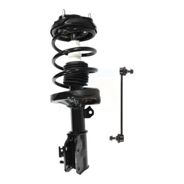 Front Right Complete Shock Assembly And TQ Link Kit For Mazda Protege Protege5 KSS-104838