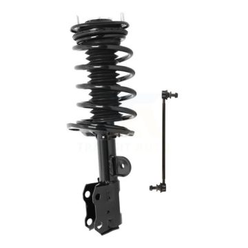 Front Right Complete Shock Assembly And TQ Link Kit For Toyota Prius Plug-In KSS-104853