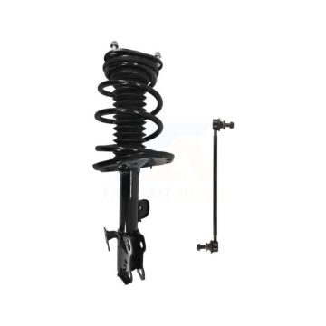 Front Right Shock Assembly & TQ Link Kit For 2006-2012 Toyota RAV4 Without Sport Package KSS-104854