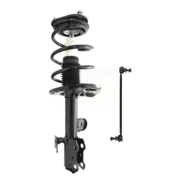 Front Right Shock Assembly & TQ Link Kit For 2013-2018 Toyota RAV4 Excludes Sport Package KSS-104855