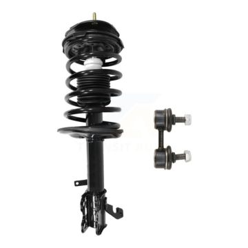 Front Right Complete Shock Assembly And TQ Link Kit For Toyota Corolla Chevrolet Prizm KSS-104867