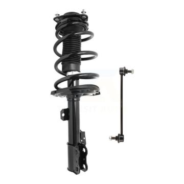 Front Right Shock Assembly And TQ Link Kit For 2011-2020 Toyota Sienna FWD Excludes AWD KSS-104907