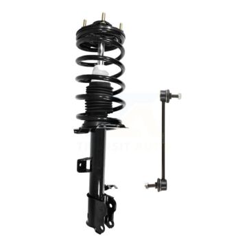 Front Right Complete Shock Assembly & TQ Link Kit For 2001-2004 Ford Escape Mazda Tribute KSS-104930