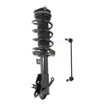 Front Right Complete Shock Assembly & TQ Link Kit For Honda Civic Excludes Coupe Si Model KSS-104939