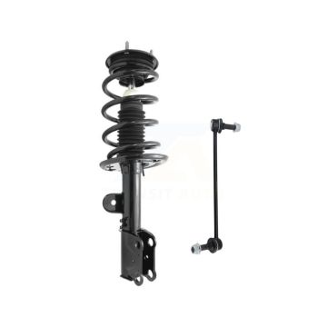 Front Right Complete Shock Assembly And TQ Link Kit For 2013-2019 Ford Flex Lincoln MKT KSS-104943