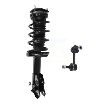 Front Right Complete Shock Assembly And TQ Link Kit For Honda Civic Acura CSX KSS-104978