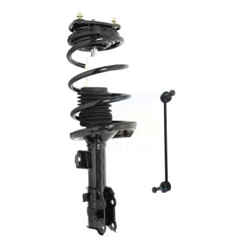 Front Right Complete Shock Assembly And TQ Link Kit For Hyundai Accent Kia Rio Rio5 KSS-104986