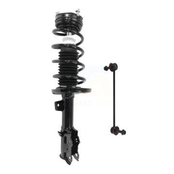 Front Right Complete Shock Assembly And TOR Link Kit For 2011-2019 Ford Fiesta KSS-105040